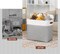Fabric Storage Bins for Organizing Shelves Nursery Toys Books